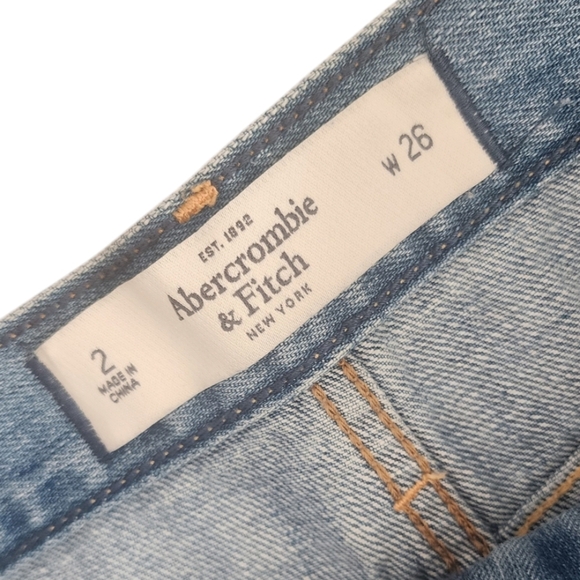 Abercrombie & Fitch Womens Distressed Beaded Pocket Short Shorts Size 2/26. - Picture 9 of 12